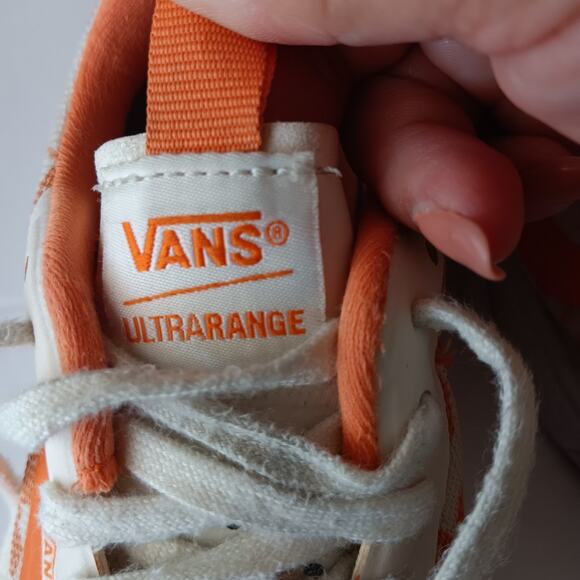 Vans Ultra Range Orange Sneakers Size 4 Men's and 5,5 Women Lace Up - Picture 5 of 8